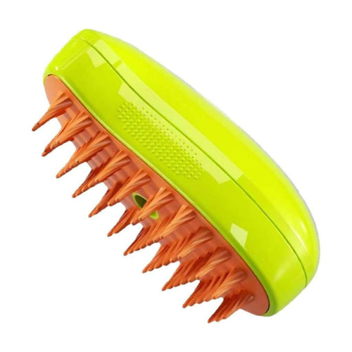 Pawvera 3-in-1 green cat and dog grooming brush supplied by WooTech